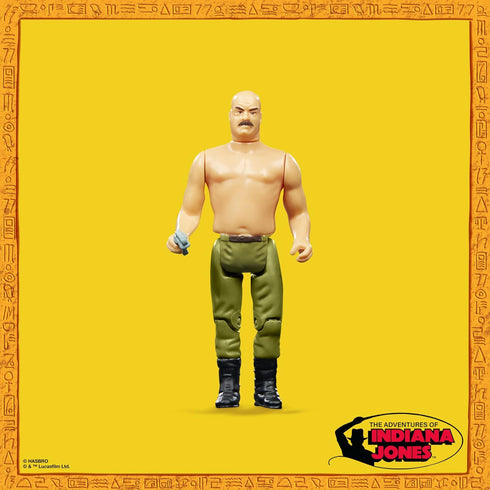 Indiana Jones and The Raiders of The Lost Ark Retro Collection German Mechanic Action Figure, 3.75-inch, Toys for Kids Ages 4 and Up...