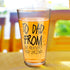Fathers Day Dad Gifts from Daughter Son Wife,16 OZ Funny Beer Glass Gifts for Dad Men Husband Grandpa Step Dad Him,Bonus Dad Personalized Gifts fo...
