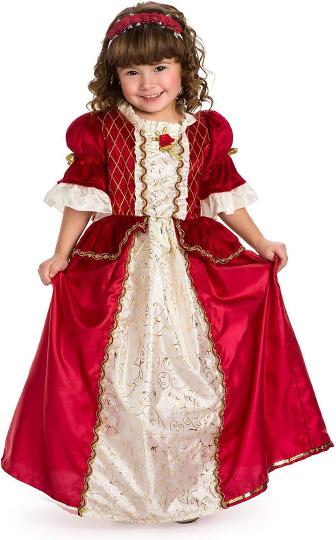 Little Adventures Winter Beauty Princess Dress Up Costume (Medium Age 3-5) - Machine Washable Child Pretend Play and Party Dress with No Glitter...