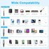 Lightning to 1/4 TRS Audio Stereo Cable, 3 in 1 to 1/4 Male Aux Audio Cord Compatible with iPad, iPhone 13 Pro for Amplifier, Mixer, Home Theater,...