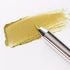 Gold Eyeliner Pen, Gel Eyeliner Pencil Waterproof Smudgeproof, Colored Creamy Eye Liner Pen with Built-in Sharpener for Creating Winged Eyeliner L...