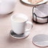 LIFVER Coasters for Drinks Absorbent, Living Room Decor, Ceramic Coasters Set of 6 with Cork Base, Protect Wooden Table or Furniture from Scratche...