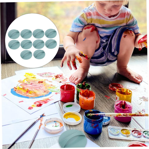 COHEALI 10 Pcs Letterpress Painting Supplies Printmaking Supplies Ink Roller with Grip Handle Printing Tools Printmaking Ink Plates Stamping Tool ...