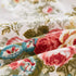 FADFAY Rose Floral Throw Pillow Covers 18x18 Set of 2 Flowers Pillow Cushion Cases Cotton Cushion Covers White Ruffle Decorative Throw Square Pill...