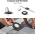 5W Fast Wireless for Apple Watch Charger, Aluminum Alloy Portable Magnetic Charging Station with USB-C Cable, Compatible with iWatch Series Ultra/...