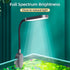 UPETTOOLS Aquarium Light with Adapter LED Clip on Fish Tank Light Small Full Spectrum USB Light 360° Rotation Lighting 5W...