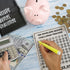 Flownwing 100 envelopes money saving challenge Envelope Savings Challenge Budget Binder Book with Cash Envelopes - Money Saving Binder for Finance...