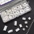 Taiss 560PCS 2.54mm JST-XH Connector Kit 2.54mm 2/3/4/5/6 Pin Housing Female and Male Adapter Cable Connector Plug,JST Connector Female Pin Head C...