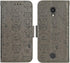 Compatible with Coolpad Legacy S/SR Wallet Case Wrist Strap Lanyard Leather Flip Card Holder Stand Cell Accessories Folio Phone Cover for Cool Pad...