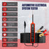 Power Circuit Probe Tester 6V-24V DC Test Light Automotive Short Circuit Finder 12V Auto Electrical Tester Kit 12 Volt Car Fuse Tester Tool Compon...