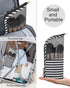 MONSTINA Makeup Brush Organzier Bag,High Capacity Portable Stand-Up Makeup Brush Holder,Professional Artist Makeup Brush Sets Case Waterproof Dust...