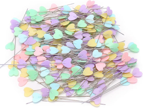 Elisel 200 pcs Multicolor Straight Pins Straight Quilting Pins Craft Positioning Pins Fixed Sewing Marker Needle for Crafting Dressmaker and Other...