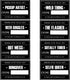 BLUE PANDA 25 Pack Bachelorette Mugshot Signs w/Height Chart - Bachelorette Backdrop for Wedding, Birthday, Jail Party Decorations, Halloween & Cr...
