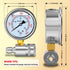 Boltigen Pressure Washer Gauge Kit, Pressure Gauge for Power Washer with 3/8inch Quick Connect, Stainless Steel, 6000PSI...