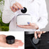 Portable Pill Box Metal Pill Case - Single Waterproof Pill Container for Purse & Pocket Travel Pillbox, Daily Round Aluminium Medicine Organizer H...