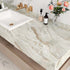 Gold Marble Contact Paper for Countertops Shiny White Marble Peel and Stick Wallpaper for Bathroom Waterproof Contact Paper Marble Countertop Viny...