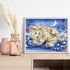 DIAMOND DOTZ ® - Baby Tiger Roly Poly, Partial Drill, Round Dotz, Diamond Painting Kits, Diamond Art Kits for Adults, Gem Art, Diamond Art, Kits, ...