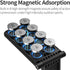 Insta360 X4 Magnetic Mount Stand Compatible for Insta360 Camera, Magnet Steering Holder Bracket with 1/4 Screw for 360 Action Camera, Stand Base f...