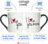 Wedding Gifts for Couples, Coffee Cups, Set of 2 I Love You More Coffee Mugs for Men/Women, Engagement Gift Ideas for Boyfriend, Girlfriend, Brida...