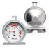 3" Extra Large Oven Thermometer Easy to Read NSF Accurately with Large Hook and Panel Base for Hang or Stand Easily,Safe Leave in Oven for Long ti...