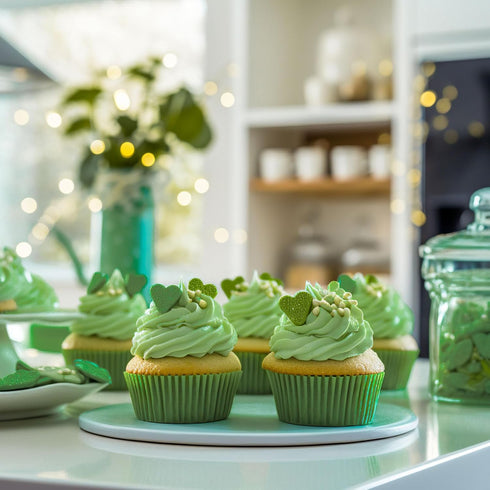 Whaline 300Pcs Green Cupcake Liners Olive Dark Green Baking Cups Wedding Baby Shower Cupcake Wrappers Holders Muffin Liners for Bridal Shower Birt...