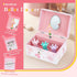 Girl's Gift Music Box with Spinning Ballerina,Fairy Design Musical Jewelry Box for Kids Jewel Storage,Toys for Girls...