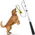 Flirt Pole for Dogs - Safe & Strong for Large Breeds w/Non-Bungee Cord - Spring Pole for Tug of War, Interactive Play & Puppy Training - Heavy-Dut...