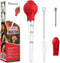 Turkey Baster Food Grade for Cooking & Basting, Detachable Round Bulb, Baster Cooking Good for Meat Poultry Beef Chicken, with Cleaning brush, inj...