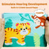 Baby Mirror Toys for Tummy Time, Newborn Infant 0 3 4 6 12 Months Old Boy, Girl . Brain Developmental Montessori Sensory High Contrast Crinkle Boo...