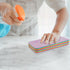 Eurow 12-Layer Microfiber Sponge Block for Cleaning & Drying, Multi-Color...