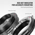 NEEWER Lens Mount Adapter Manual Focus Ring Compatible with Leica M Mount Lens to Sony E Mount Camera, Compatible with Sony A1 A9 A7 A7C A7R A7S A...