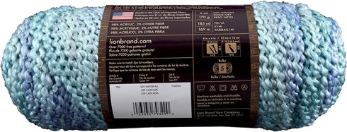 Lion Brand Homespun Yarn (329) Waterfall......