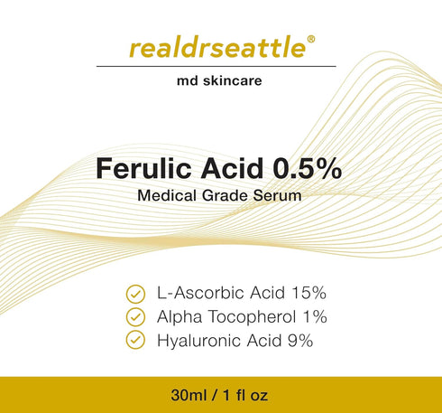 Advanced Skincare Serum, Non-Greasy & Organic Formula, Deeper Skin Penetration. Contains 15% Vitamin C, 1% Vitamin E, 0.5% Ferulic, and 9% Hyaluro...