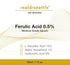 Advanced Skincare Serum, Non-Greasy & Organic Formula, Deeper Skin Penetration. Contains 15% Vitamin C, 1% Vitamin E, 0.5% Ferulic, and 9% Hyaluro...