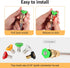 Pressure Washer Tips Pressure Washer Nozzle Tips 4500 PSI, Universal Multiple Degrees (0?15?25?40?Soap) 1/4" Quick Connect, Power Washer Nozzle Ti...