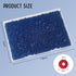 4000pcs Royal Blue Clay Beads Bracelet Making Kit, 6mm Flat Round Polymer Clay Beads Spacer Heishi Beads for Jewelry Making Earring Necklace...