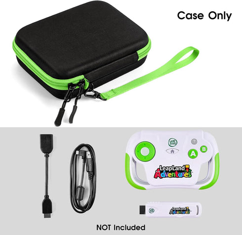 Kenobee Carrying Case for Leapfrog LeapLand Adventures Learning Video Game, Hard Protective Storage Holder for Leapfrog LeapLand Adventures and HD...