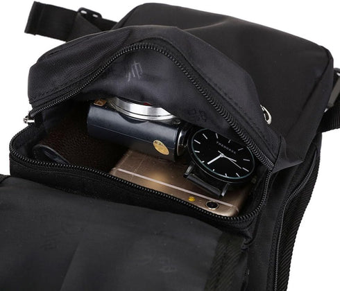 Nylon Drop Leg Bag Hiking Waist Pack for Men Women Tactical Motorcycle Bike Cycling Riding Travel Outdoor Sports Fanny Pouch...