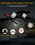 Qasim LED Devil Eye DRL LED Module for Projector Lens Retrofit DIY Red Demon Evil Eye-2Pack...