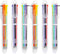 23 Pack 0.5mm 6-in-1 Multicolor Ballpoint Pen 6 Colors Retractable Ballpoint Pens...
