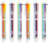 23 Pack 0.5mm 6-in-1 Multicolor Ballpoint Pen 6 Colors Retractable Ballpoint Pens...
