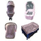 Enovoe Pink Mosquito Net for Baby Stroller - Durable Cover for Cribs, Bassinets, Cradles & Playards...