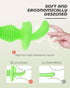 3 Pcs Baby Utensils, Baby Spoons Self Feeding 6 Months with Silicone Baby Cup, Baby Utensils 6-12 Months, Toddler Utensils for Baby Led Weaning (G...
