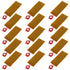 15pcs 45mmx100mm Film Heater Plate Adhesive Pad, PI Heating Elements Film 24V 30W Strip Heater Adhesive Polyimide Heater Plate (24V 30W 45mmx100mm...