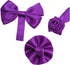 Livder Double Face Purple Satin Ribbon, 1 inch Wide 50 Yard Length (Purple)...