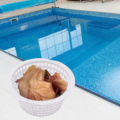 Swimming Pool Plastic Skimmer Replacement Basket, Skimmer Basket for Above Ground and in Ground Swimming Pool Replacement Parts, Pool Supplies Ski...