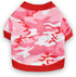 DroolingDog Small Dog T Shirt Dog Clothes Camo Dog T-Shirt for Girls, Medium, Pink...