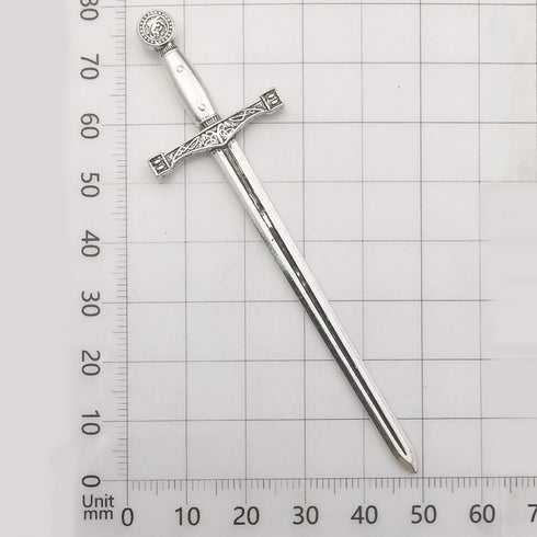 12pcs Craft Supplies Antique Silver Swords Knife Bookmark Charms Pendants for Crafting, Jewelry Findings Making Accessory for DIY Necklace Bracele...
