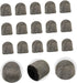 40 Pcs Stylus Cloth Tip Touchscreen Pen Tips Stylus Replacement Caps Replacement Fiber Tips Replacement Tip for Pencil Capacitive Stylus Cap Stylu...