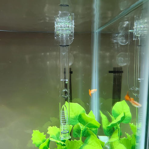 Bilindasly Lily Pipe Inflow with Surface Skimmer Aquatic Inflow Set for Aquarium Planted Tank Aquascaping 17mm for 16/22mm(5/8" ID) Tubing...